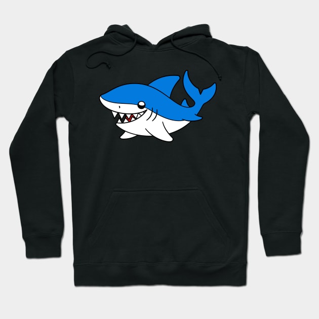 Cute Kawaii Shark Hoodie by KawaiiAttack